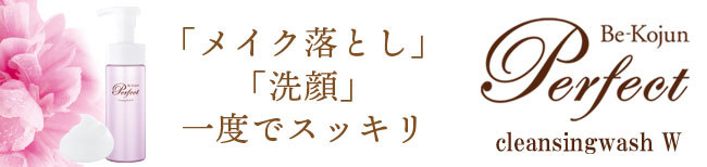 美・皇潤パーフェクトクレンジングウォッシュＷ